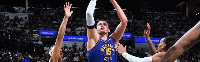 AG体育-约基奇23+8斯特劳瑟25分 掘金力克马刺豪取12连胜